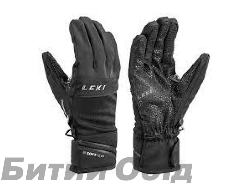 Рукавички LEKI Slate S black 9